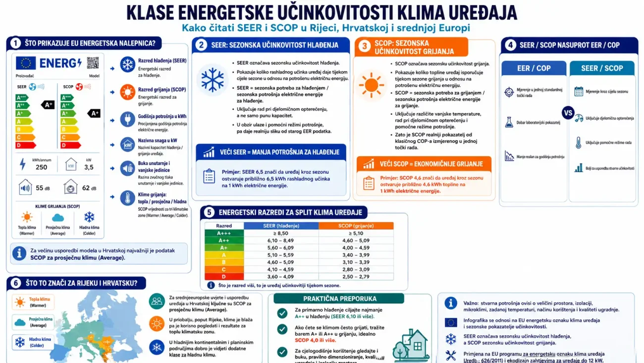 energetski razred seer scop
